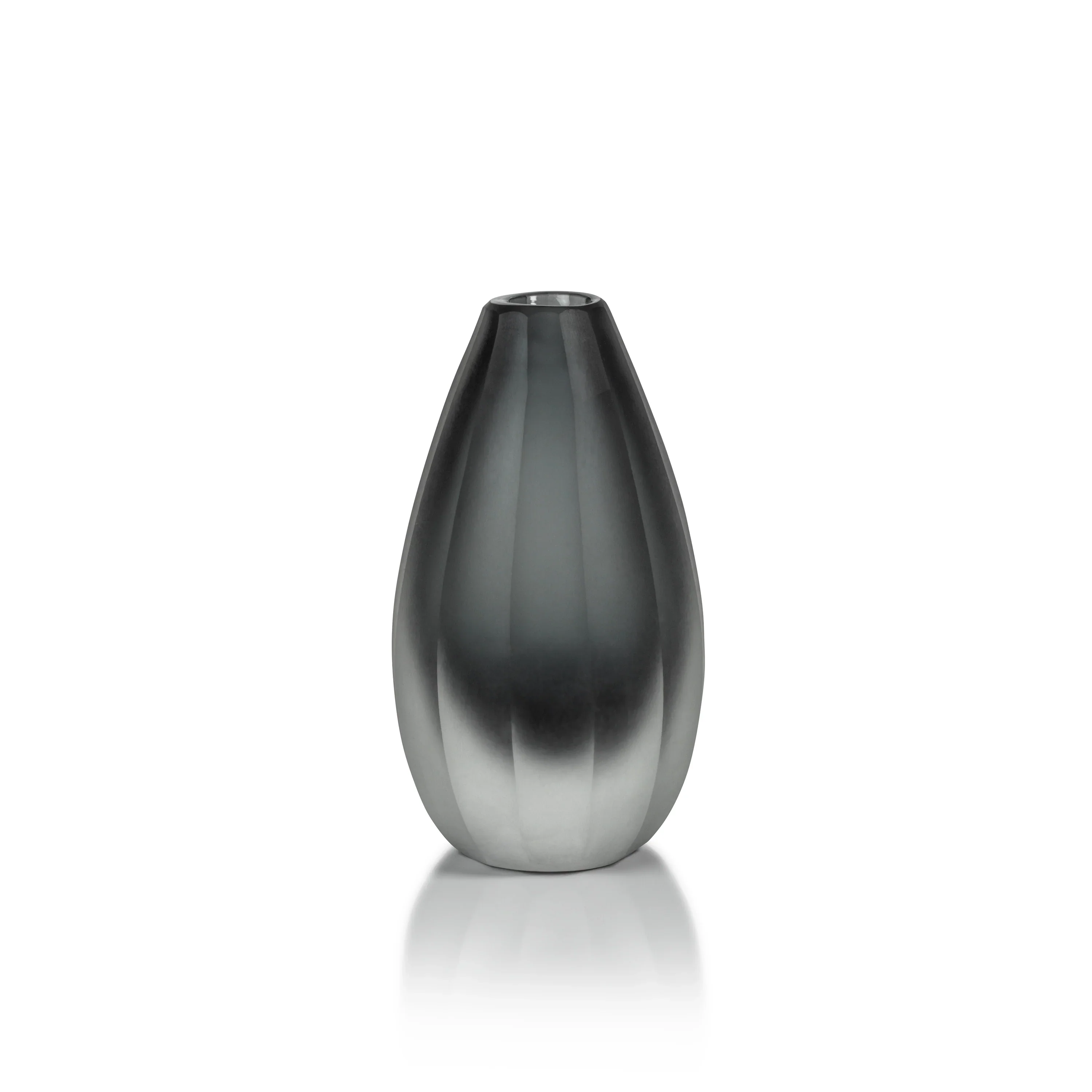 Milano Cut & Frosted Vase - Image 5
