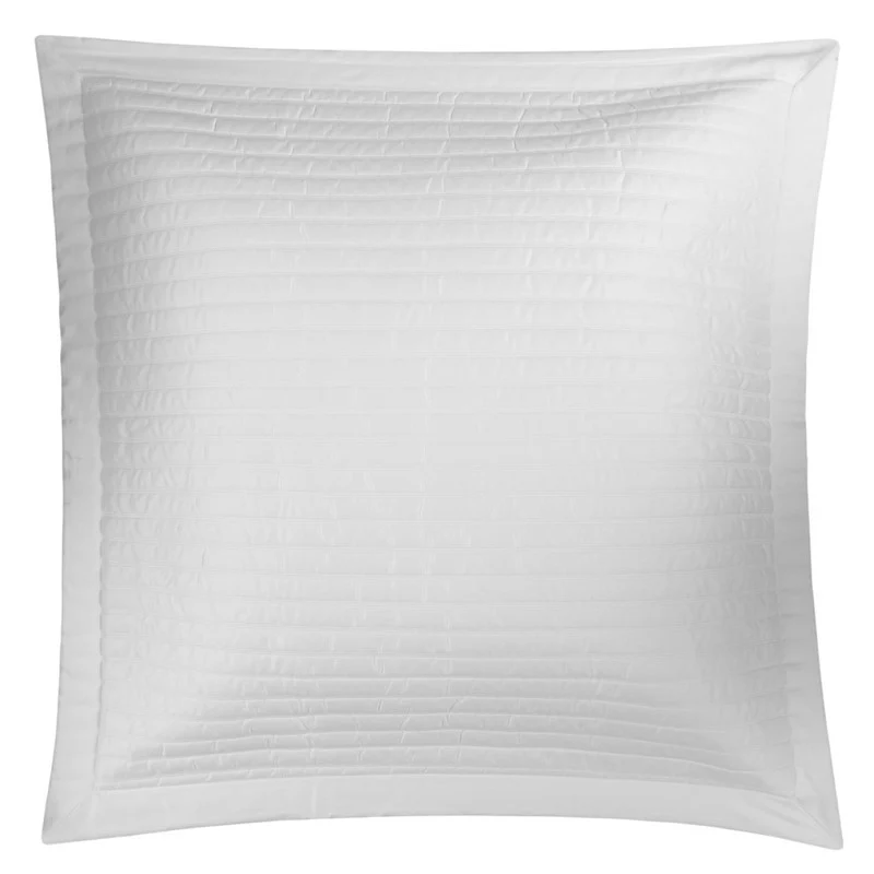 Monroe White Quilted Sham - Image 2
