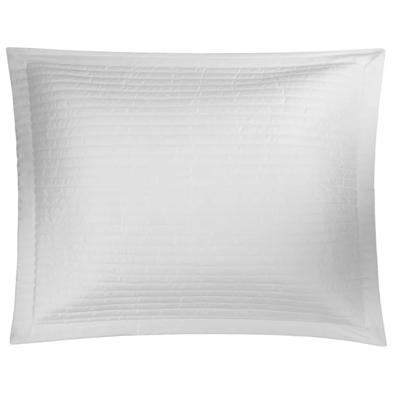 Monroe White Quilted Sham - Image 3