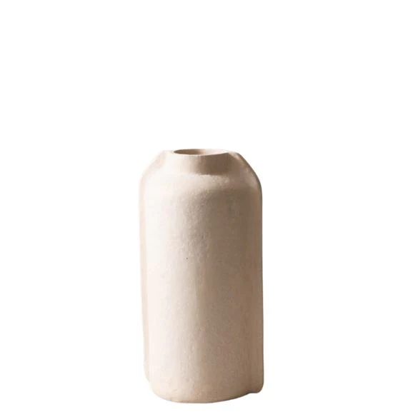 Paper Mache Geo Vase