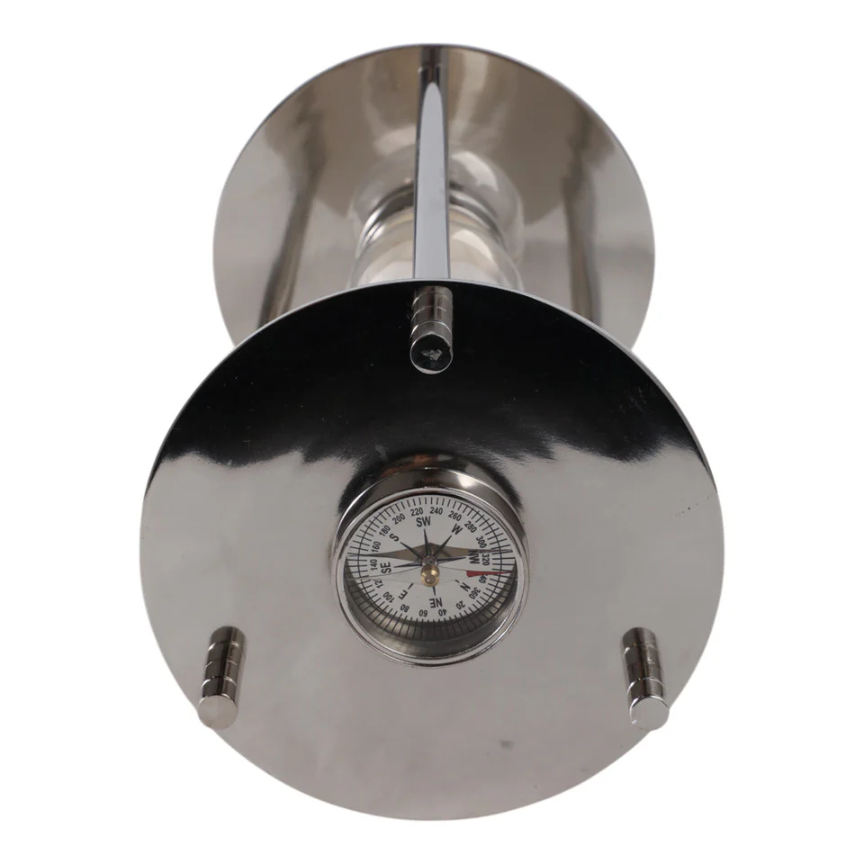 Perth Silver Aluminum Compass Hourglass - Image 2