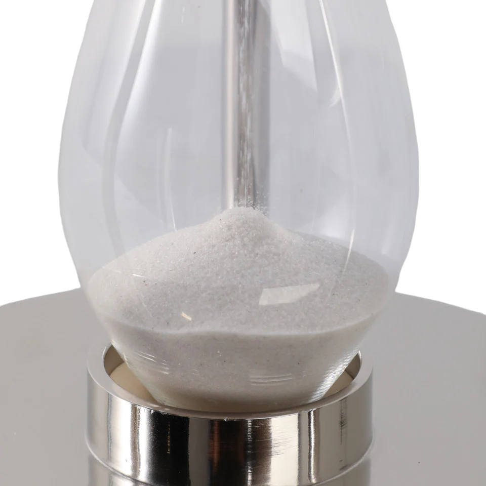 Perth Silver Aluminum Compass Hourglass - Image 4