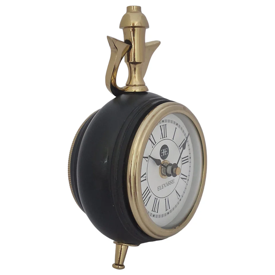 Prescott Brass Desk Clock - Image 2