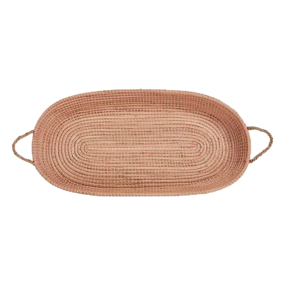 Reva Seagrass Rose Basket - Image 2