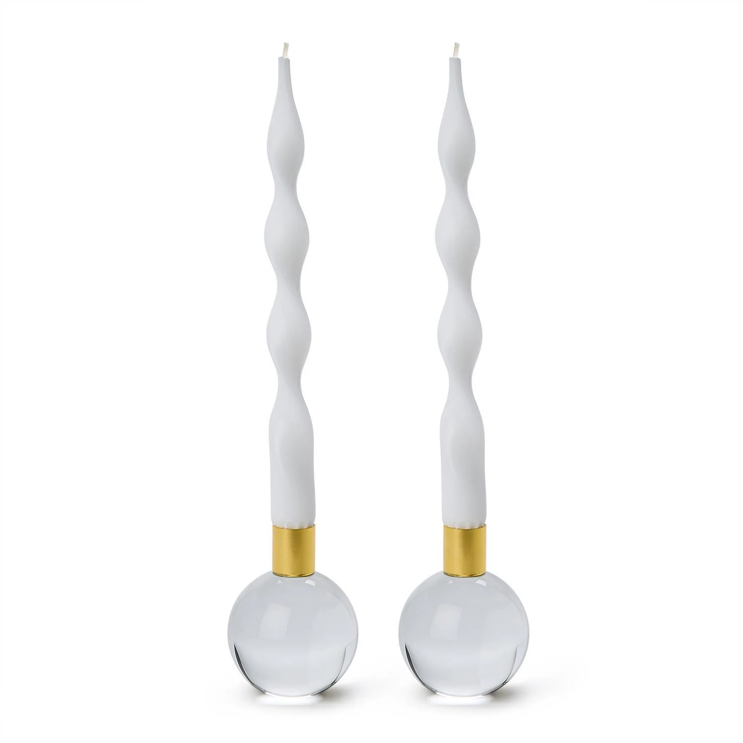 Set of 2 Color Pop Taper Candlestick Candleholders - Image 4