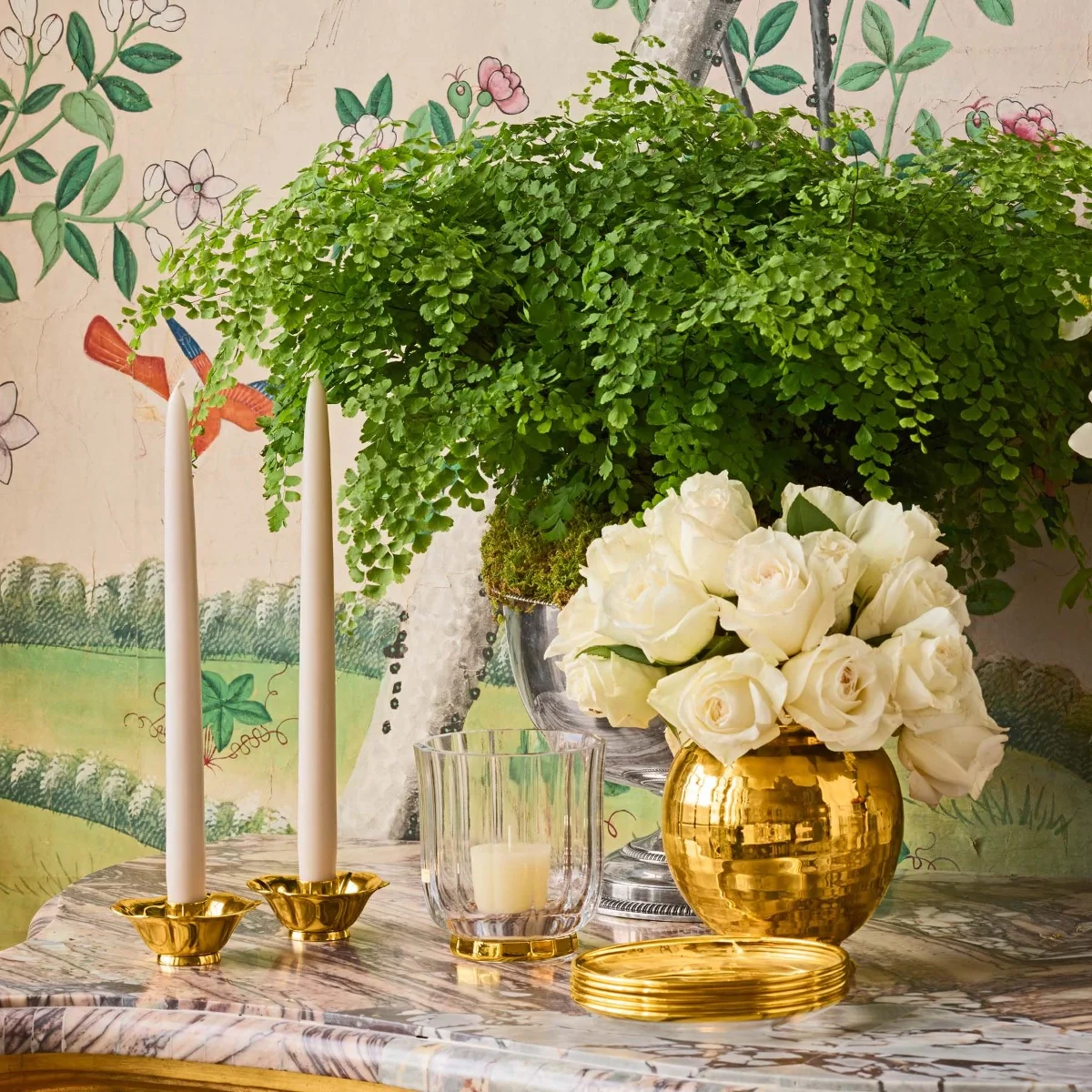Olivia Taper Candle Holder Set Of 2 - Image 3