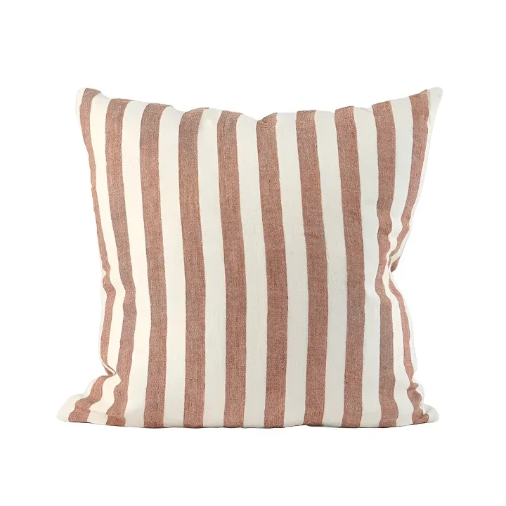Santi Outdoor Linen Cushion Cover - Image 3