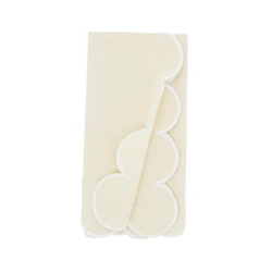 Scalloped Hem Napkin Set Of 4 - Image 7
