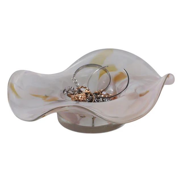Scinder Amber Glass Bowl - Image 2