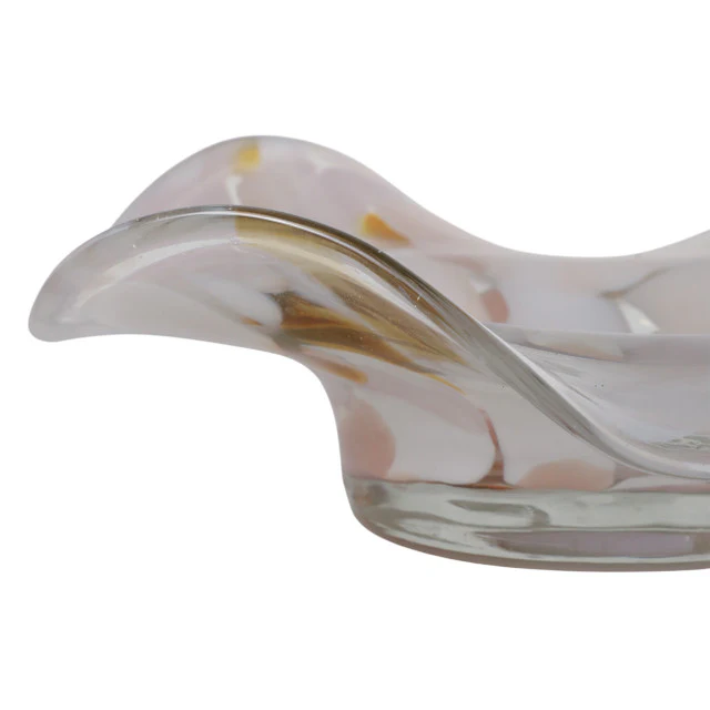 Scinder Amber Glass Bowl - Image 3