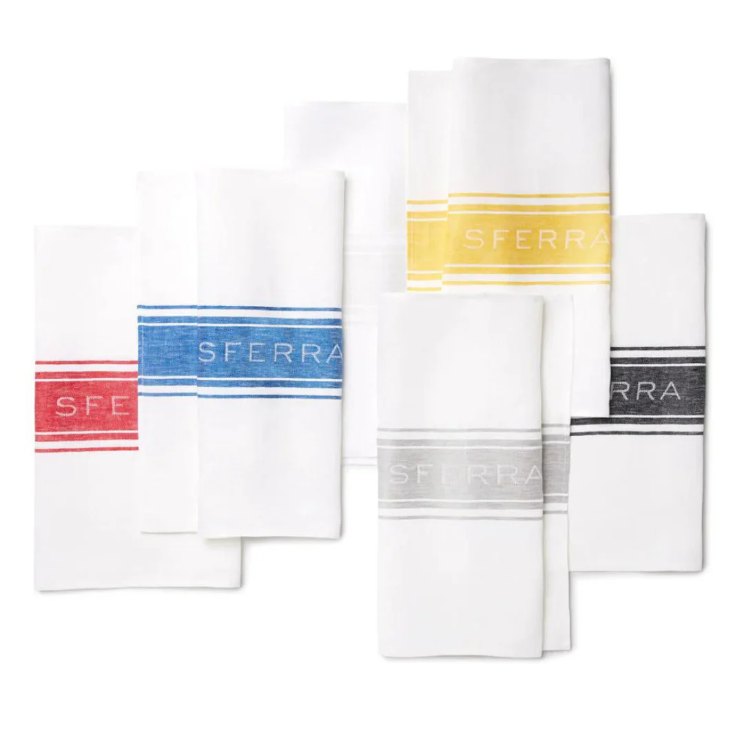 Sferra Parma Kitchen Towels Set Of 2 - Image 5