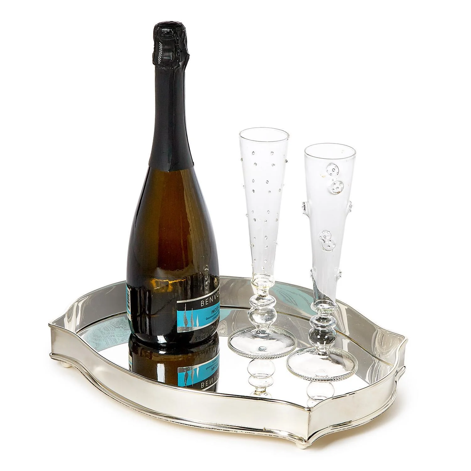 Silver Serving Tray - Image 3