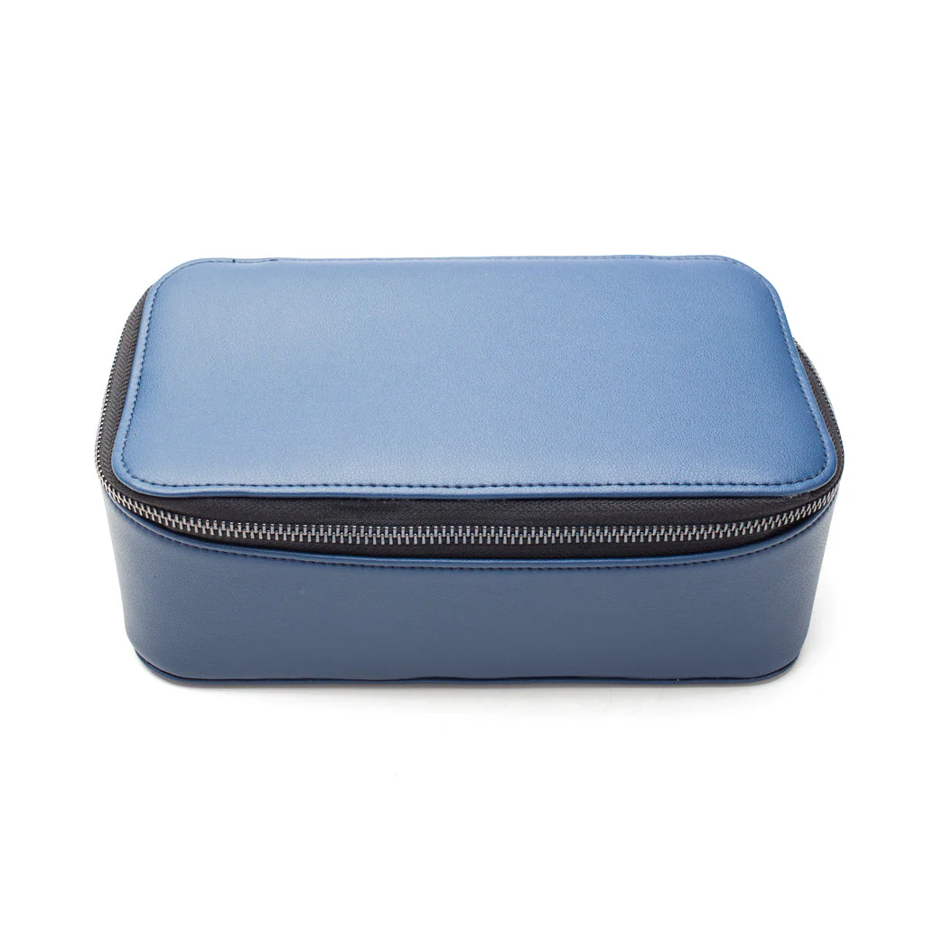 Tech Dopp Kit Leather Travel Set Case - Image 6