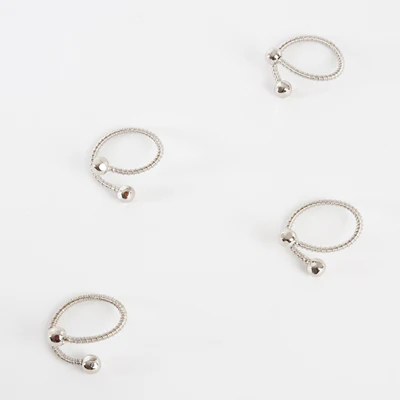 Tiffany Napkin Ring Set Of 4 - Image 3