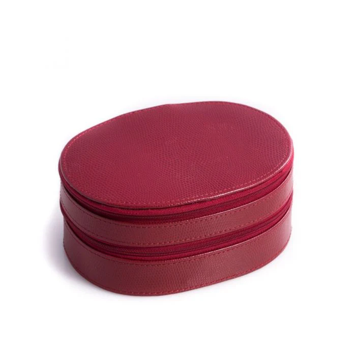 Two Level Leather Jewelry Case - Image 3