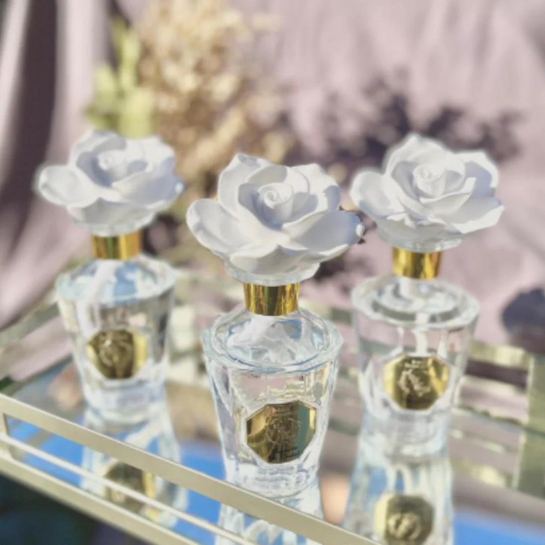 Vintage Rose Ceramic Diffuser - Image 2